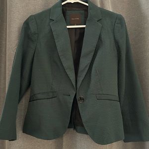The Limited Dark Green Blazer